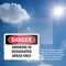 Signmission Smoking In Designated Areas Only, 7 in W x Rectangle, Vinyl Decal OS-2PACK-DS-D-57-L-1574 - alternate 6
